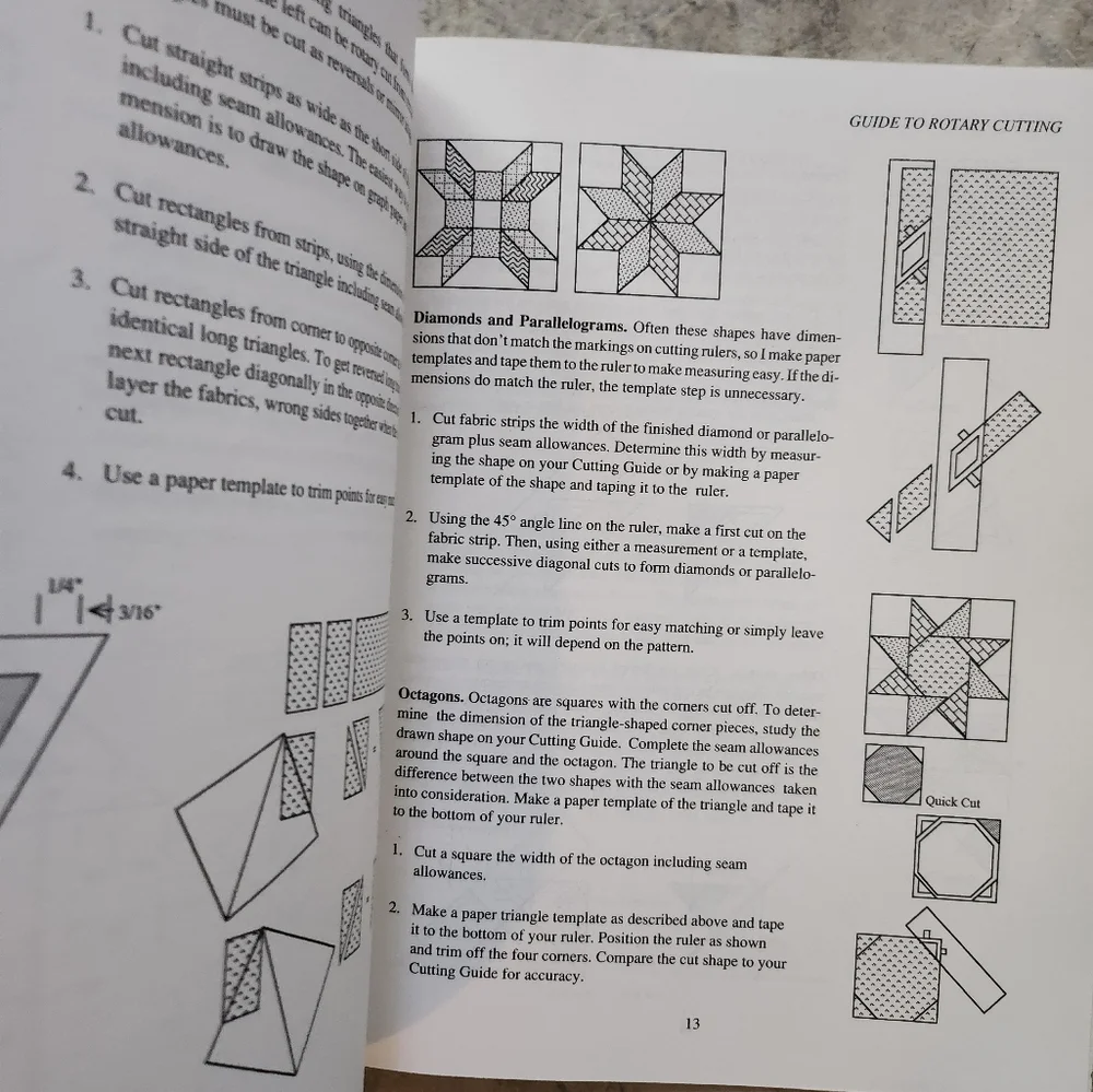 Guide to Rotary Cuttings Marsha McCloskey's